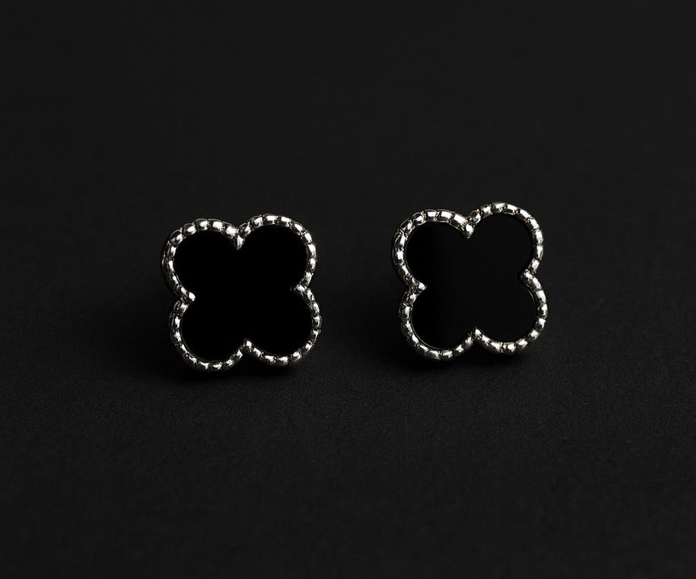 Aretes tipo (Van cleef) “plata.925”