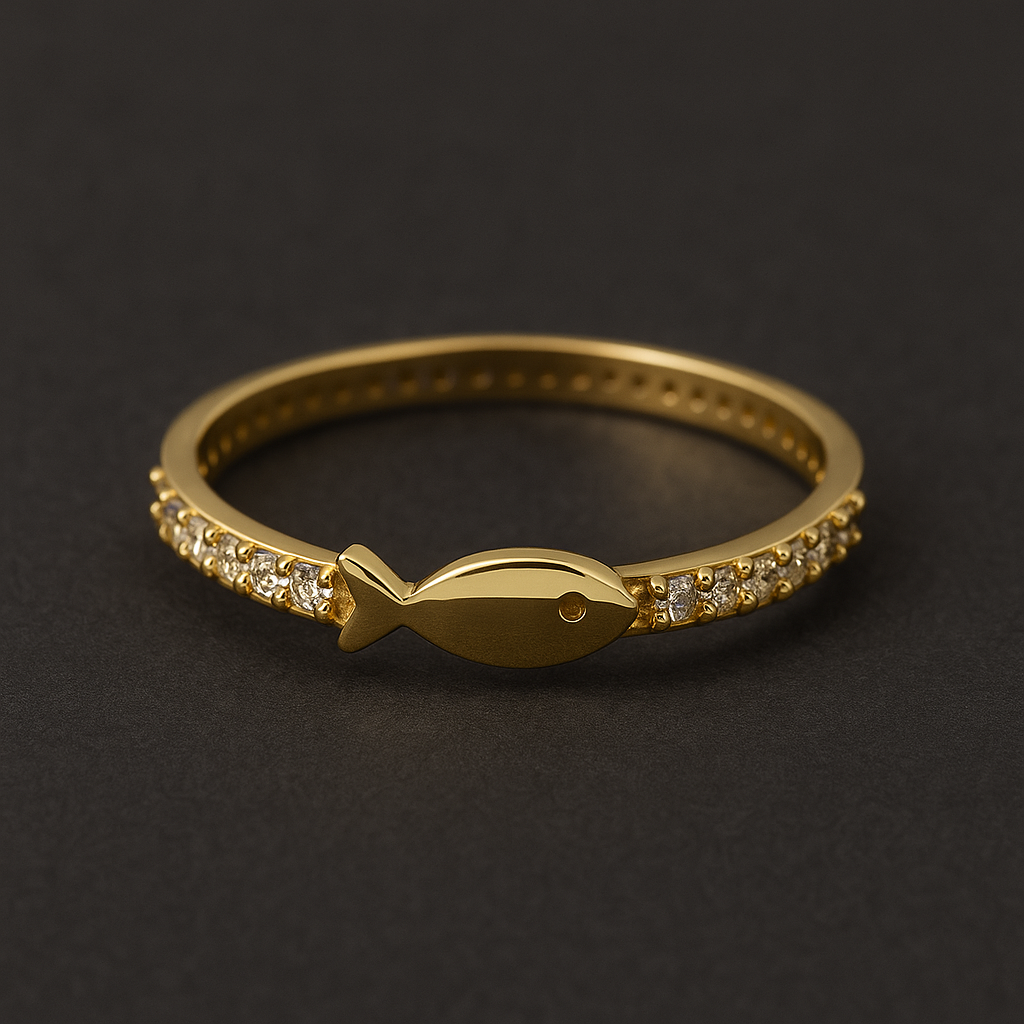 Anillo Ola de Vida "Oro 10k"