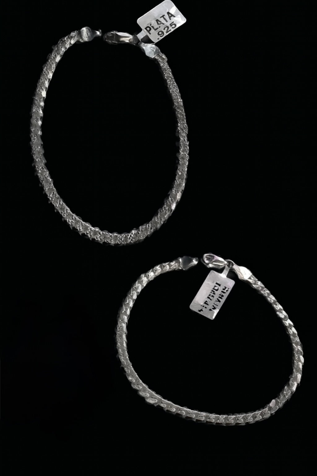 Pulso Cubana doble vista “Plata .925”