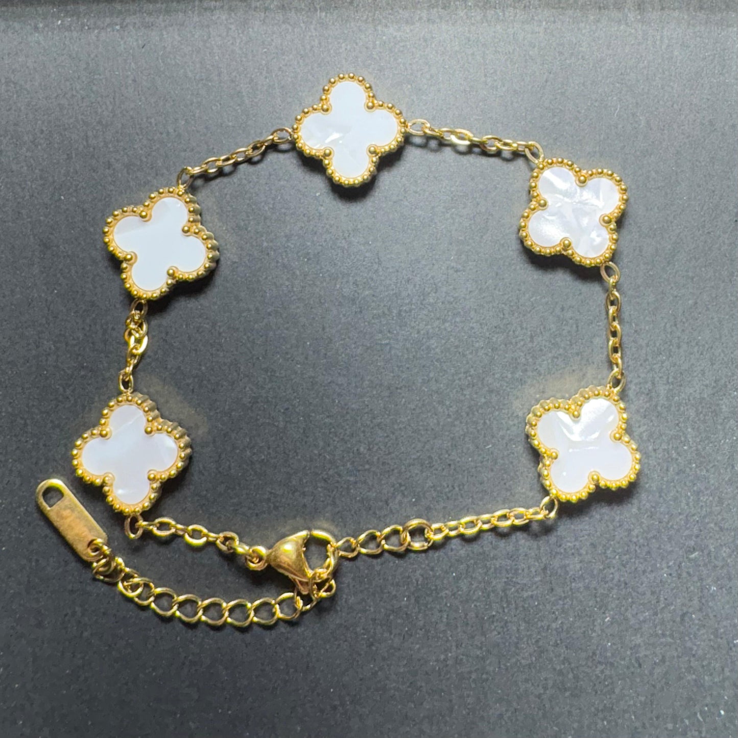 Pulso Van Cleef Blanco