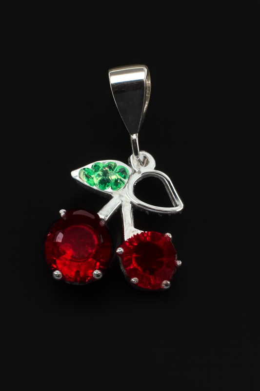 Dje Cerezas "Plata .925 y Zirconias"
