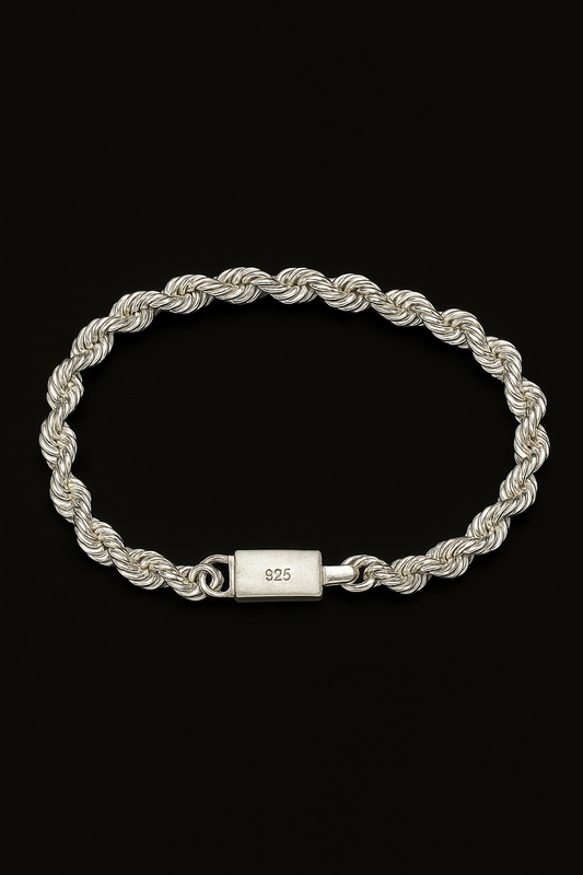 Pulsera torzal "Plata .925"