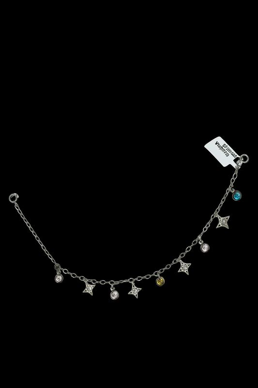 Pulsera Estelar Multicolor "Plata .925"