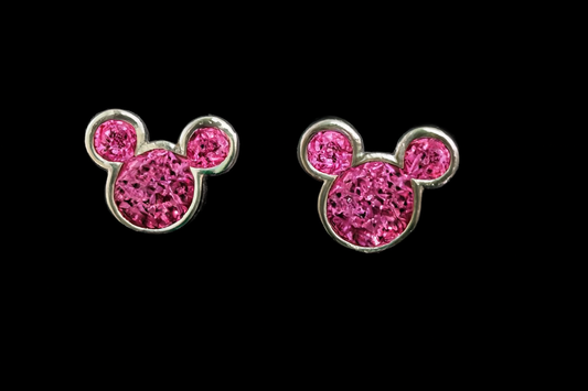 Aretes Minnie Mouse “Plata .925”