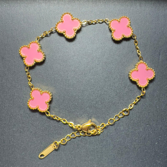 Pulso Van Cleef Rosa
