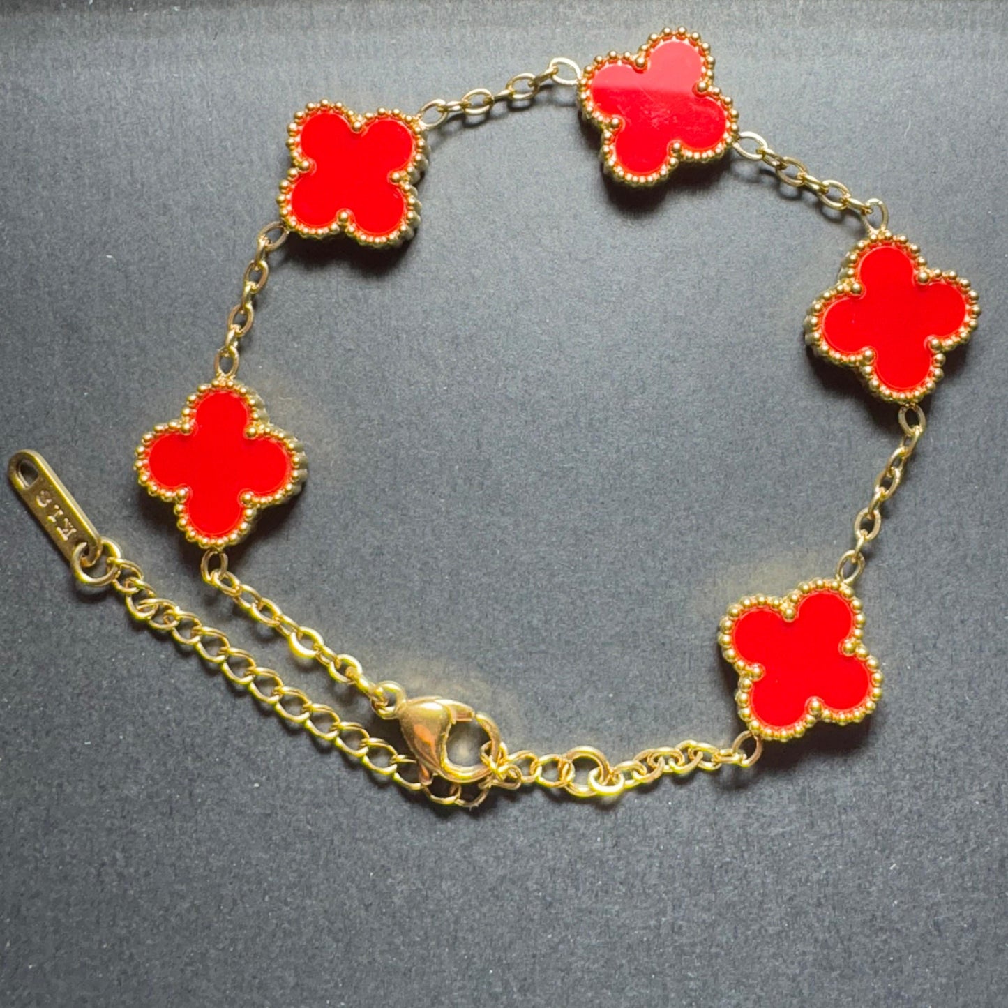 Pulso Van Cleef Rojo