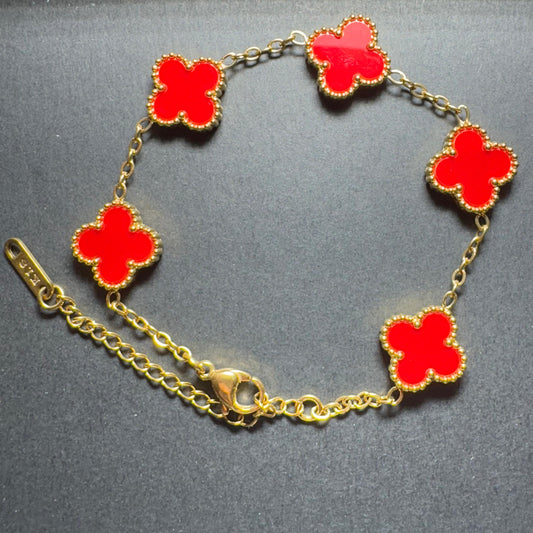 Pulso Van Cleef Rojo